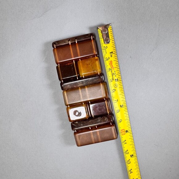 Baltic Amber Bracelet – Natural Rectangular Beads - Picture 5 of 5